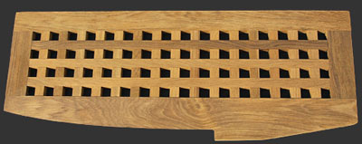 Interior Floor Teak Grating