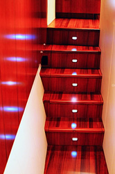 Interior Teak Flooring Stairs