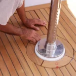 Pose de pont en teck Maritime Wood Products