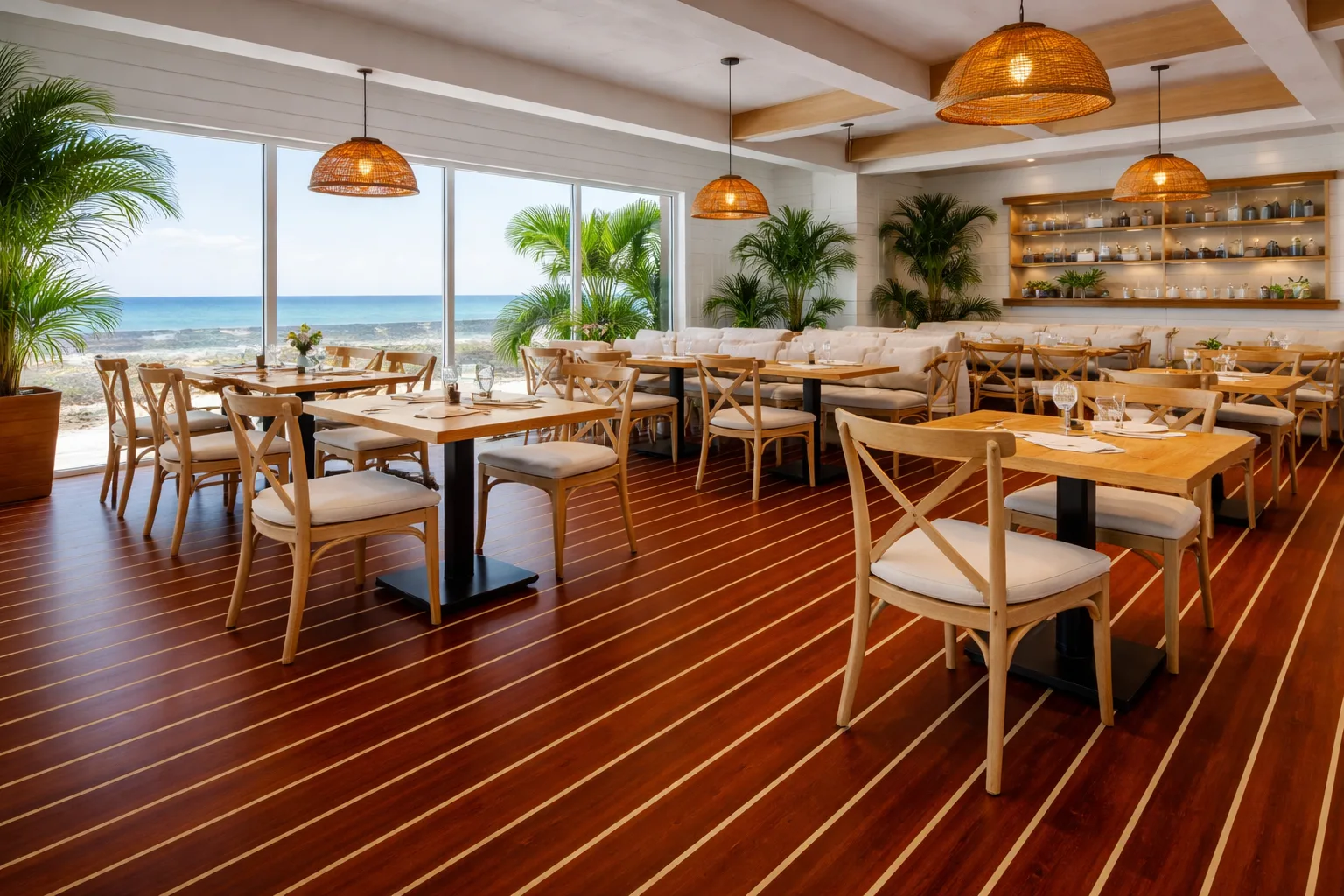 Suelos para Interiores de Hostelería - Maritime Wood Products