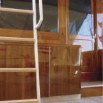 Pont en teck pour bateau de pêche sportive Maritime Wood Products