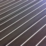 Parquet intérieur en érable et wengé Maritime Wood Products