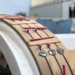 Gestoomde Teak Planken Maritime Wood Products