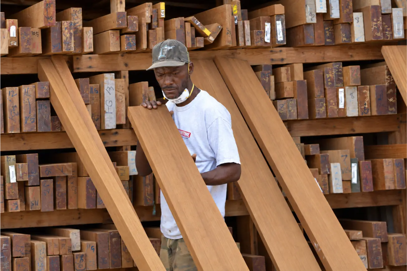 Sélection de bois de teck - Maritime Wood Products