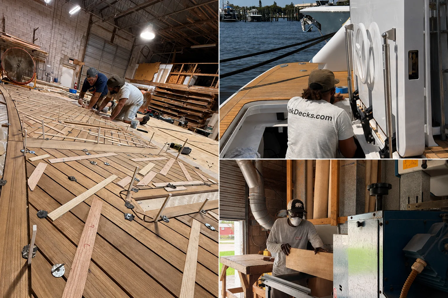 L'équipe Maritime au travail - Maritime Wood Products