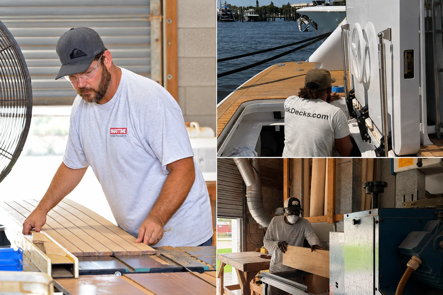 Tienda de cubiertas de teca - Maritime Wood Products